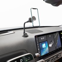 Dashboard and Windshield Mount Car phone Holder MX0155 with Magnetic 4N40 3200gs-black
