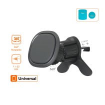 Car Air Vent Mount phone holder MX0156  with Magnetic 4N40 3200gs-black