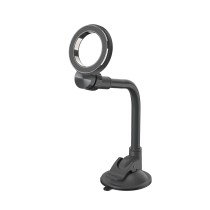 Dashboard and Windshield Mount Car phone Holder MX0158 with Magnetic 17N52 4400gs-black