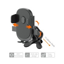 Basic Airvent Automatical Button Holder NCV-10 for 4.5-7", ABS