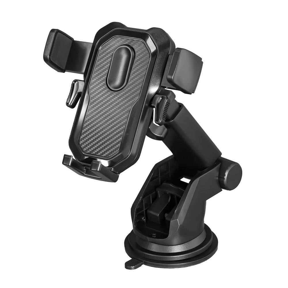 Basic Dashboard & Windshield Automatical Button Holder NE5241-01 for 4.5-7", ABS Basic Dashboard & Windshield Automatical Button Holder NE5241-01 for 4.5-7", ABS