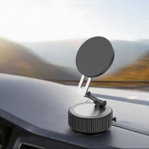 Automatical Vacuum Suction Magnetic Car Phone Holder HD-1069 16N52 5200GS -black