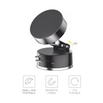 Vacuum Suction Magnetic Car Phone Holder TE5192 16N52 5400GS -black