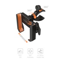 Motorcycle & Bicycle Holder WE5184  4-7" ,Premium ,15-28mm Hole