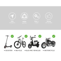 Motorcycle & Bicycle Holder WE5184  4-7" ,Premium ,15-28mm Hole