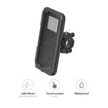 Motorcycle & Bicycle Holder WE5146 4-7" ,Waterproof IPX6 Cover ,15-28mm Hole