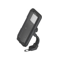 Motorcycle Holder WE5145 4-7" ,Waterproof IPX6 Cover ,rear mirror