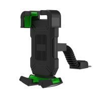 Motorcycle Holder VE0014 for 4.5-7" ABS-black