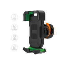 Motorcycle Holder VE0013 for 4.5-7" ABS-black