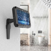Bathroom and Table Mobilephone Holder NE5297  for 4-7" ABS-black