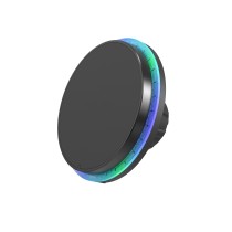 Airvent Car Magnetic wireless charger TA0447-09 15W Type-C ABS-black