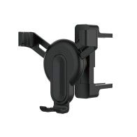 Car Air Outlet Phone Holder VE0021 for 4.5-7" ABS-black