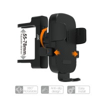 Car Air Vent Mount Mobile phone  Holder NE5303 for 4-7" ABS-black