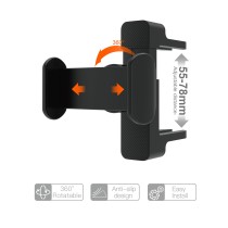 Car Air Vent Mount Mobile phone  Holder  NE5302 for 4-7" ABS-black