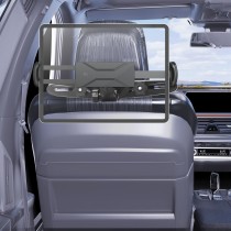 Car Back Seat Tablet Holder WE5123 ABS-black