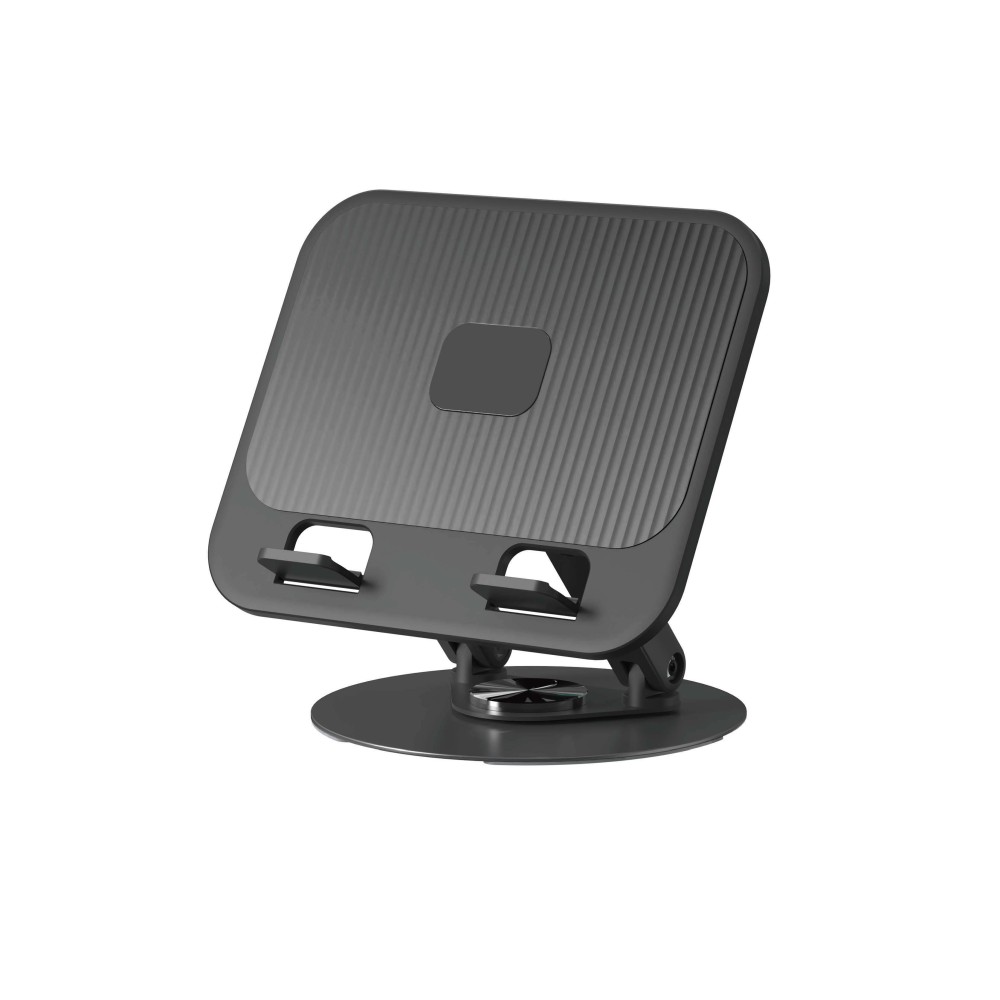 Laptop Holder HD-1063 Square Polish for 5-11" ABS+metals-black