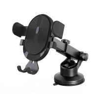 TE5041-02 Dashboard and Windshield Stretch 85-152mm & Rotatable Automatical Button Holder TE5041-CV Oval for 4-7", ABS