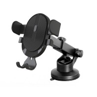 TE5041-02 Dashboard and Windshield Stretch 85-152mm & Rotatable Automatical Button Holder TE5041-CV Oval for 4-7", ABS