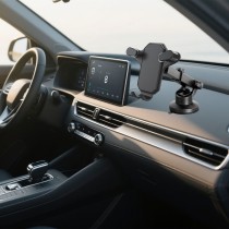 TE5042-02 Dashboard and Windshield Stretch 85-152mm & Rotatable Gravity Holder TE5042-CV Hexagan for 4-7", ABS