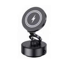 Vacuum Magnetic Holder D0801with wireless charger 15W