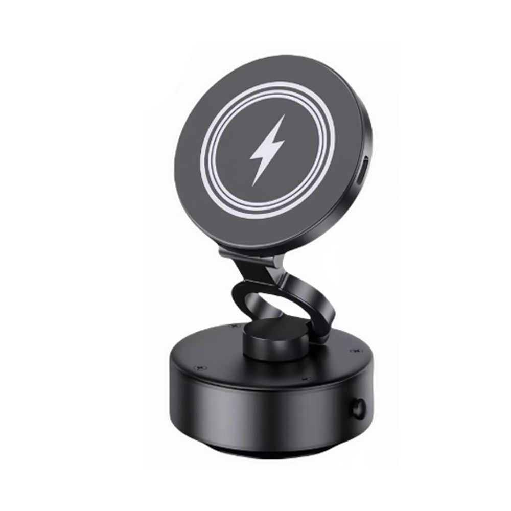 Vacuum Magnetic Holder D0801with wireless charger 15W