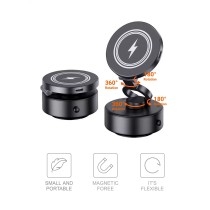 Vacuum Magnetic Holder D0801with wireless charger 15W