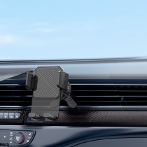 WCV-07 （TE5147）Airvent Wing Automatical Button Holder WCV Transparent Series for 4-7", ABS