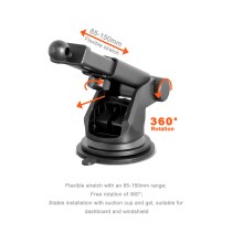 Phone Hoder Base PB-01 Dashboard and Windshield Stretch 85-150mm