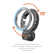 Magsafe Holder MX0157-CV Style N52 with 17 Magnets ,4400 GS