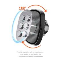 Magnetic Holder FCV Style N45 with 6 Magnets ,3200 GS