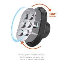 Magnetic phone holder TE5066-CV Style N45 with 6 Magnets ,3200 GS