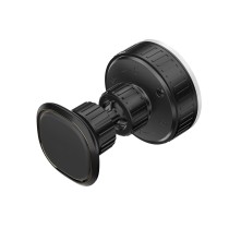 Vacuum Suction Magnetic Car Phone Holder NE5377 4N42 3200GS -black